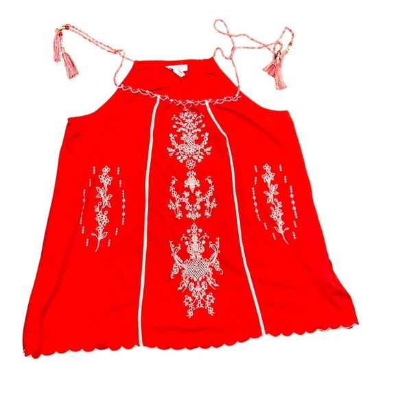 (5 for $25) Forever 21 Embroidered Rope Strap Summer Dress‎ Size Medium - Picture 8 of 8